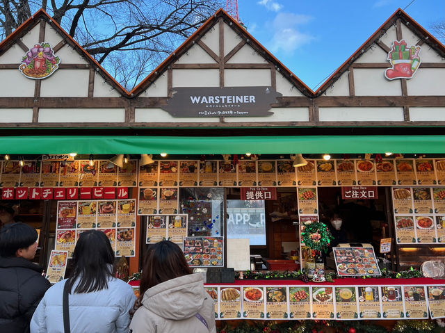 겨울 홋카이도 가볼만한 곳, 오도리공원 크리스마스마켓