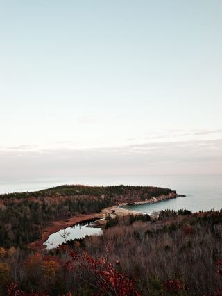 가을의 비하이브 트레일 모험, 아카디아 국립공원