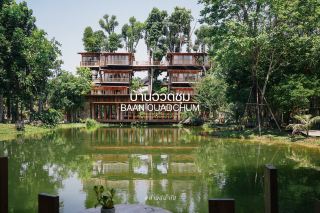 靚景又寧靜嘅海邊樹屋 。