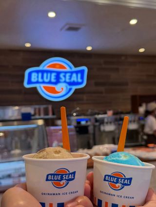 Blue Seal Ice Cream Park, Okinawa.