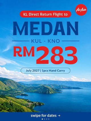 RM283 to Lake Toba, biggest Lake in SEA