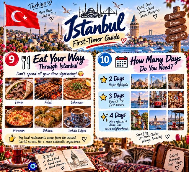 🕌 Istanbul First-Timer Guide 🇹🇷
