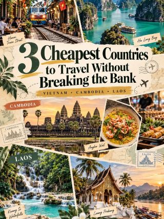 3 Cheapest Countries to Travel Without Breaking the Bank