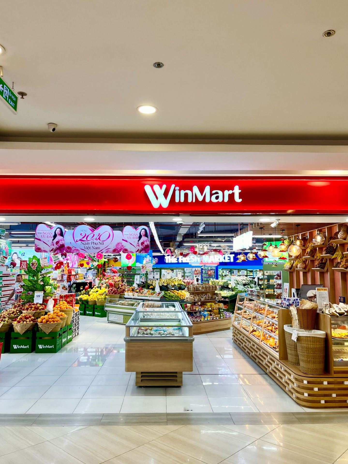 A comfortable supermarket in the heart of the city 🌁🛒