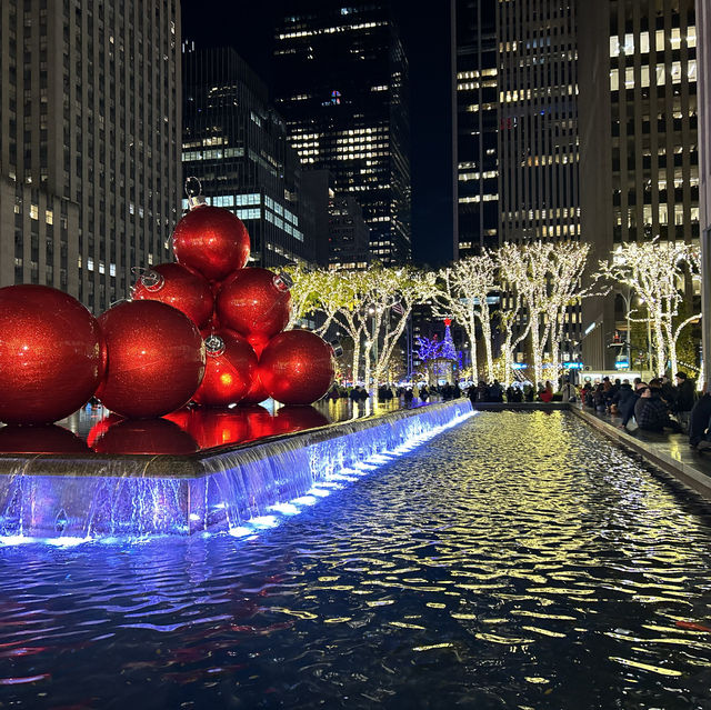 Holiday Lights at Rockefeller Center NY