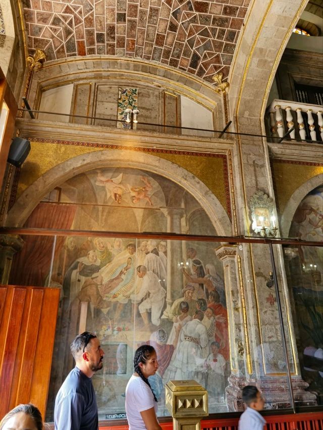 해외여행 멕시코시티의 오래된 성당 Capilla del Cerrito