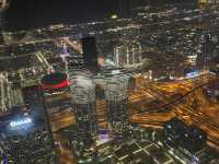 Burj Khalifa At The Top - at night 😍