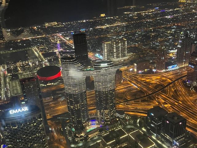 Burj Khalifa At The Top - at night 😍