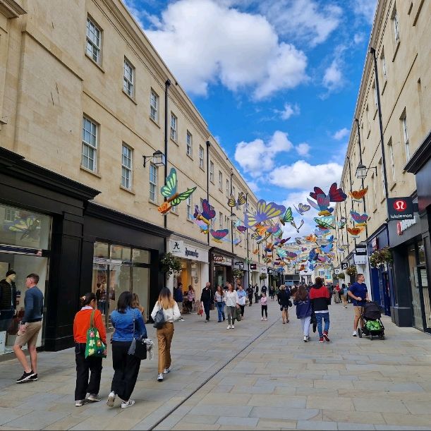 Colours in Bath, UK