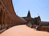 Amazing views of Plaza de España in Seville 🇪🇸