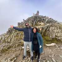 “A Rain-Kissed Adventure on the Snowdon Mountain Railway: Breathtaking Views and a Thrilling Journey