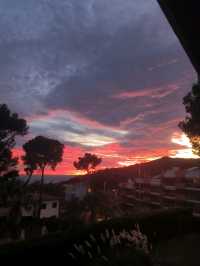 🌅 Sunset Magic in Castelldefels: A Hilltop Adventure 🐗