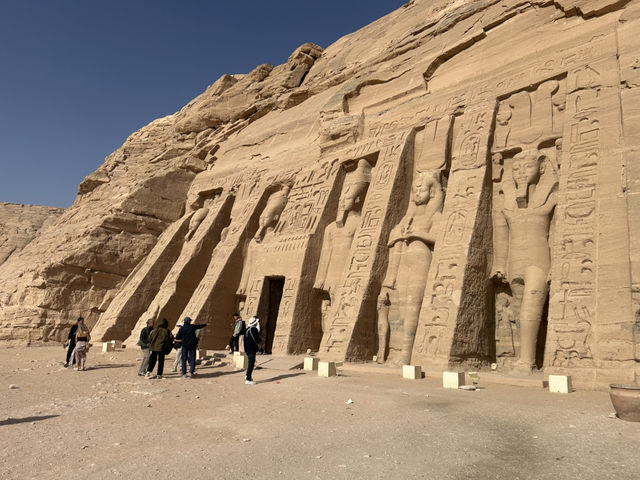 The world wonder Abu Simbel will never get bore