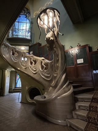 Beautiful mansion of Russian writer 