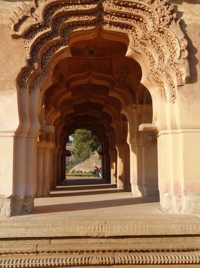 The Lotus Mahal: A Fusion of Elegance and Architecture in Hampi