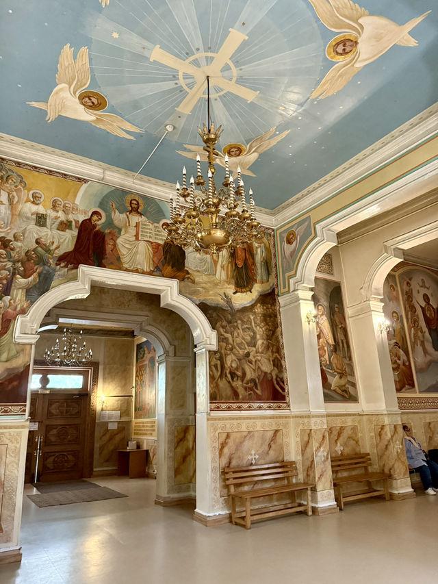 Spring Visit to the Beautiful St. Nicholas Cathedral, Almaty 