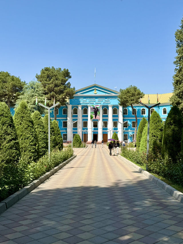 Spring Vibes in Dushanbe – Avicenna University Garden Stroll