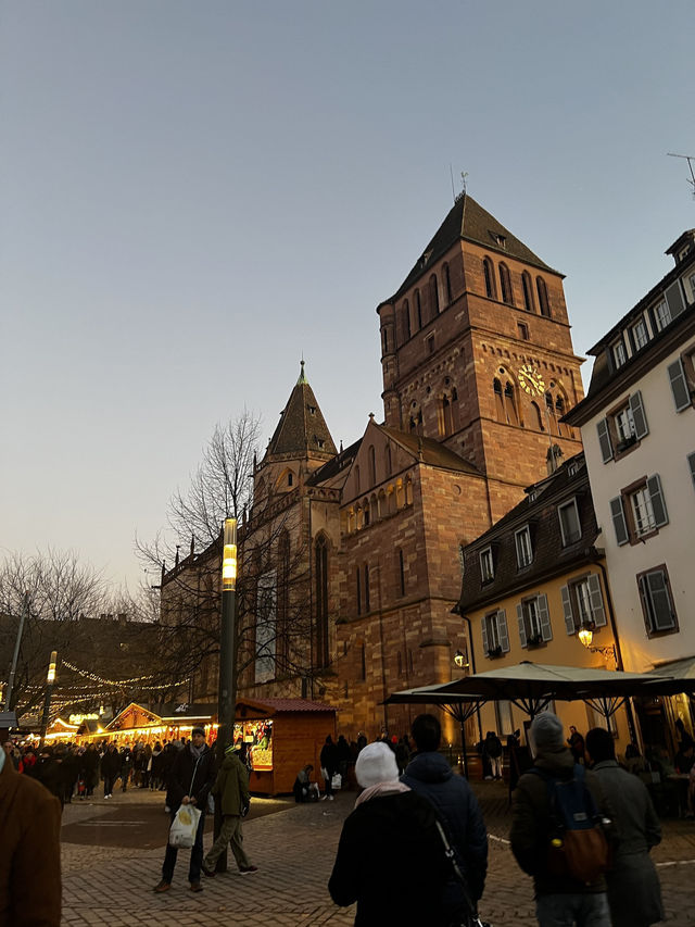 🌇✨ Sunset to Starlight: A Magical Evening in Strasbourg, France 🇫🇷🌙  