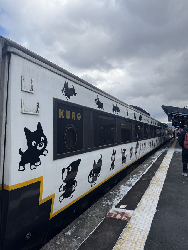 🚂 Scenic Journey to Mt. Aso : Taking the Train to Aso on January 2nd