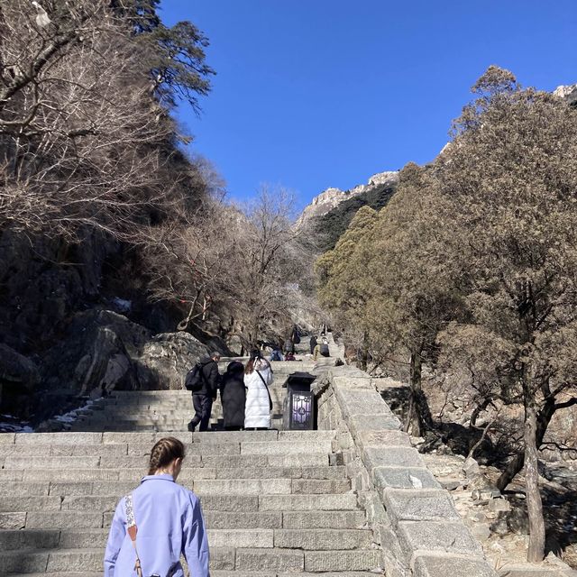 Mount Tai / Taishan Steps and steps