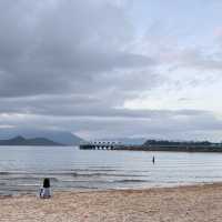 烏溪沙碼頭邂逅浪漫日落