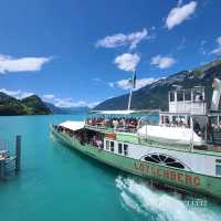 "Crash Landed" in Iseltwald by Lake Brienz