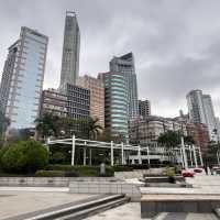 打卡香港尖沙咀東海濱平臺花園