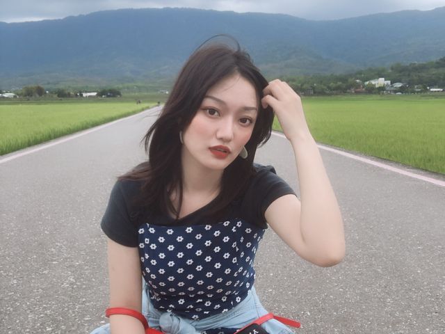 台灣必去景點伯朗大道風吹麥浪踏車而行悠閒舒適