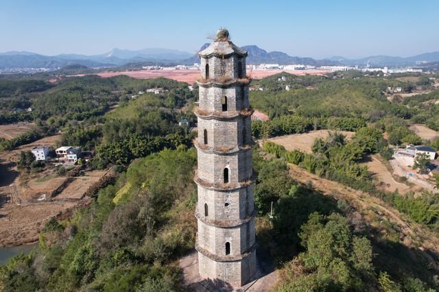 廣東平遠潭頭村凌風塔