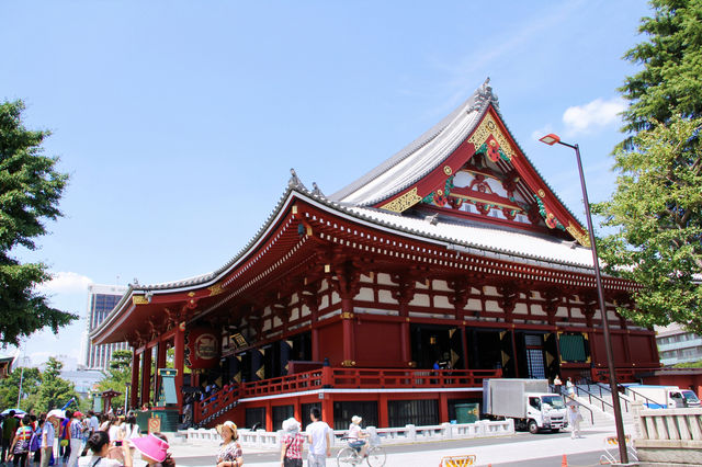 打卡東京最古老的寺廟｜淺草寺