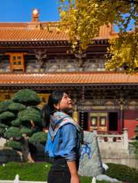 江西九江的庐山，可以不用爬山，但東林寺則是必遊之地