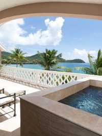 🌴🏨 Antigua's All-Inclusive Bliss: Curtain Bluff! 🌊