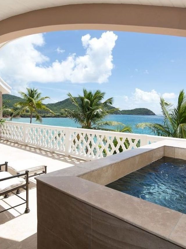 🌴🏨 Antigua's All-Inclusive Bliss: Curtain Bluff! 🌊