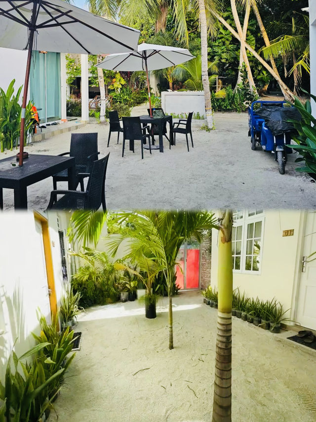 住在馬爾代夫 Fulidhoo 民宿感覺就是不一樣。