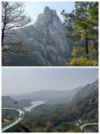 嵖岈山風景區自然景色猶如童話世界般美麗。