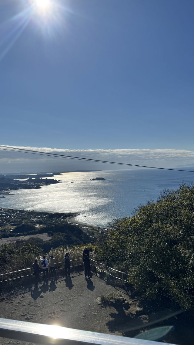 日本三大名山之一千葉鋸山日本寺。