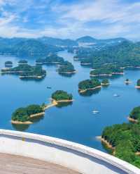 第一次去杭州千島湖，直接複製這條路線