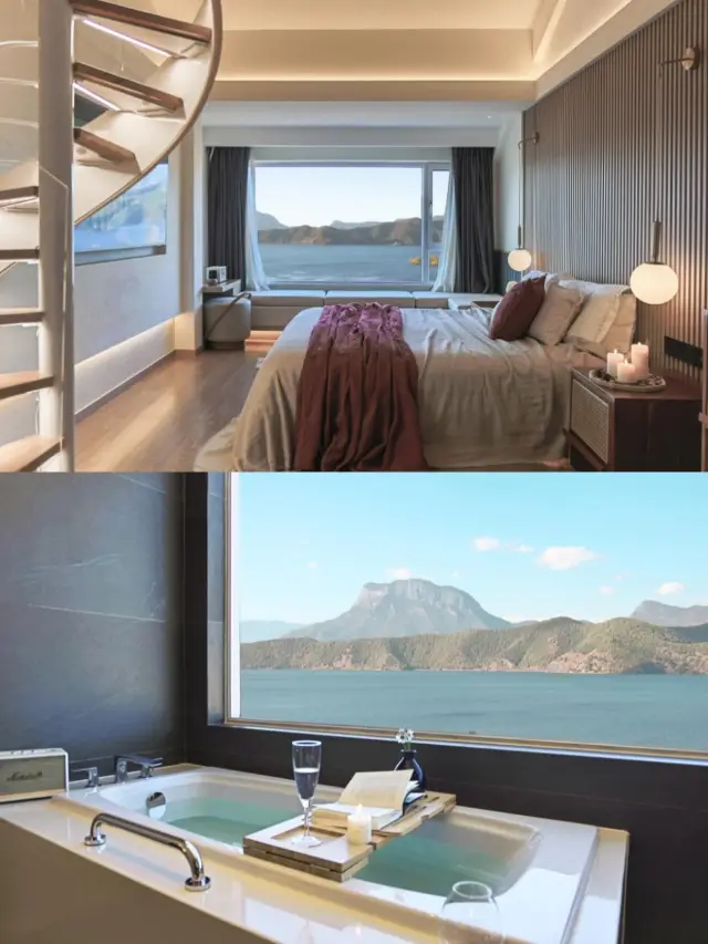 I stayed at a hotel of a lifetime at Lugu Lake