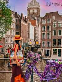 Lovely Damrak in Netherlands Amsterdam is Breathtaking❤️