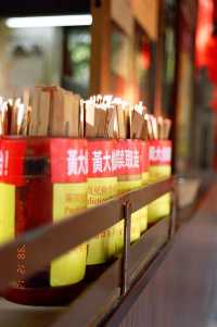 Super Accurate Oracle at the Wong Tai Sin Temple in Hong Kong