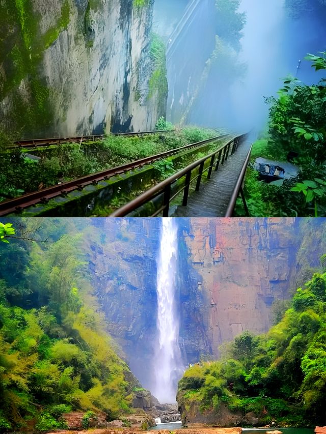 廣東絕美秘境！藏在韶關的寶藏大峽谷