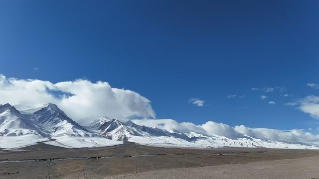 雪域高原可可西里。