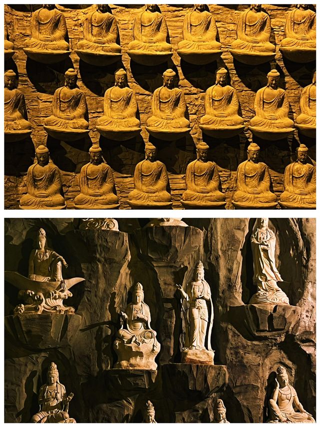 濟南千佛山匠心獨運佛像栩栩如生令人讚嘆