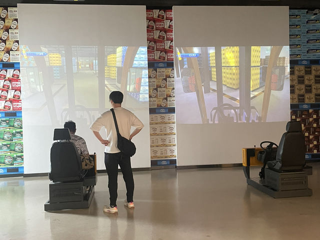 千岛湖啤酒博物院 not only learn history, you also can play free games and taste beer for free