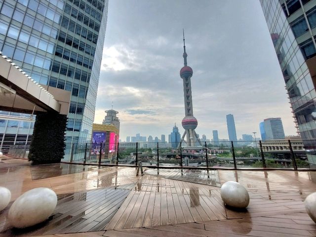 東方明珠免費拍攝祕境