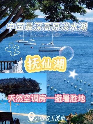A Blue Gem Hidden on Earth! An Immersive Healing Journey at Fuxian Lake