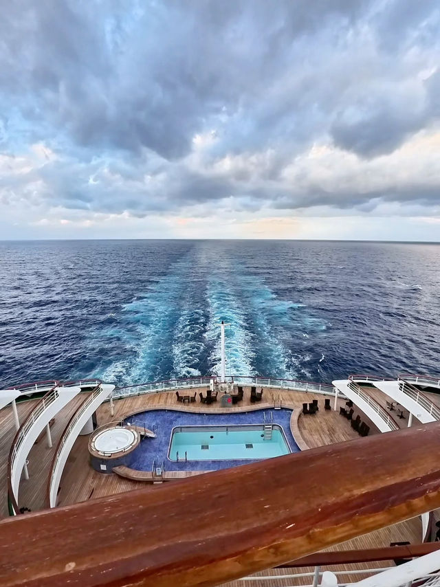 🛳️ 人生清單✔️：第一次坐郵輪出國旅行！