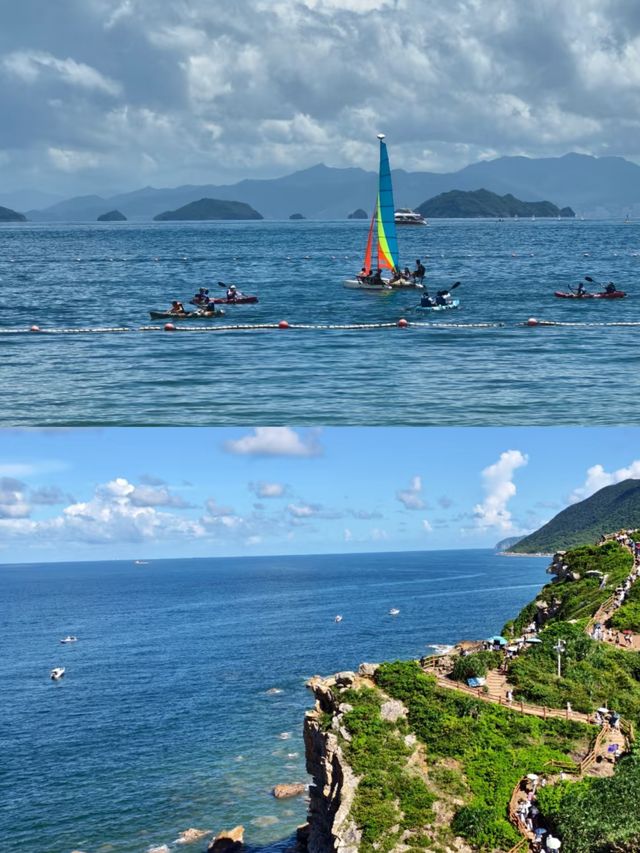 深圳私藏嘅藍綠秘境｜喺桔釣沙楊梅坑，將煩惱扔進大海裡