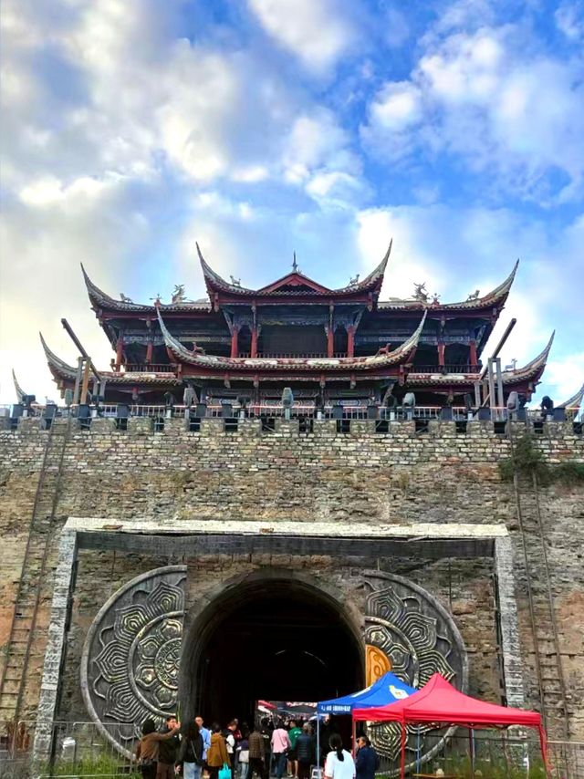 紅原月亮灣——松潘古城 紅原月亮灣——松潘古城