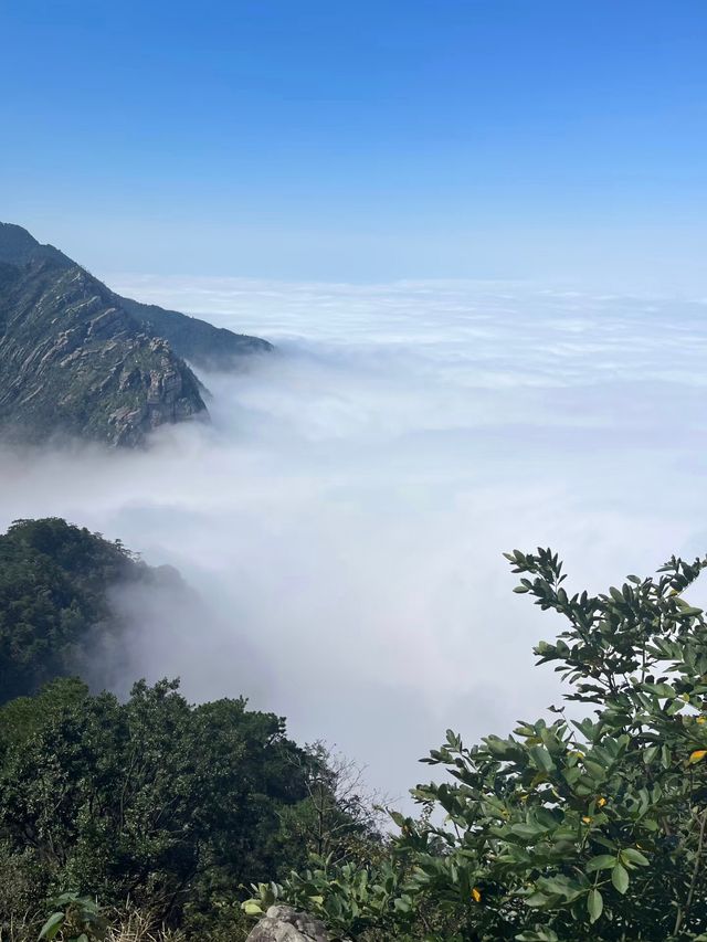 秋冬廬山雲端仙境避人海秘笈